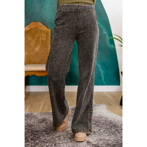 White Birch Button Flare Pants Size 1X